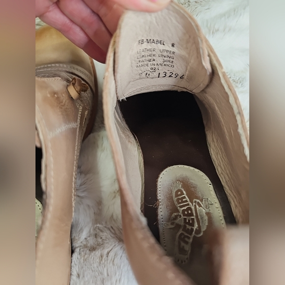 Freebird Womens Shoes FB-Mabel 8 Leather Taupe Oxfords - Picture 5 of 16